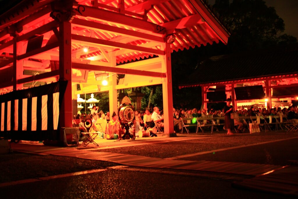 八坂神社 観月祭